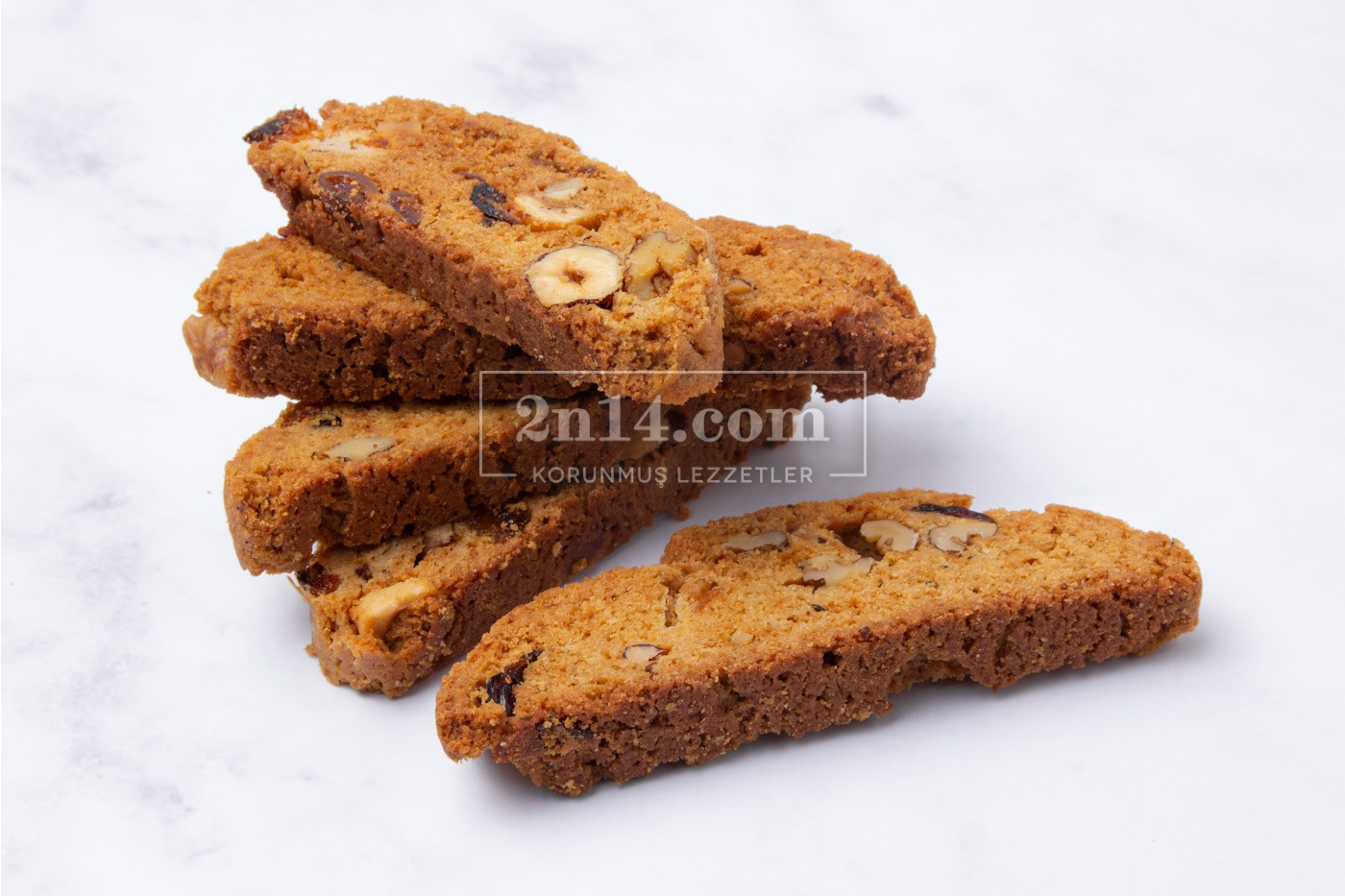 Karabuğday Biscotti - Fındıklı Bademli 