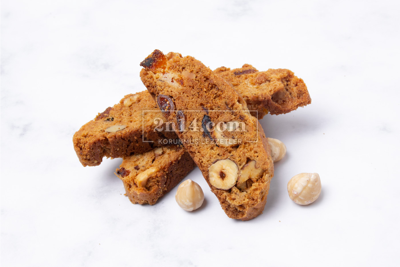 Karabuğday Biscotti - Fındıklı Bademli 