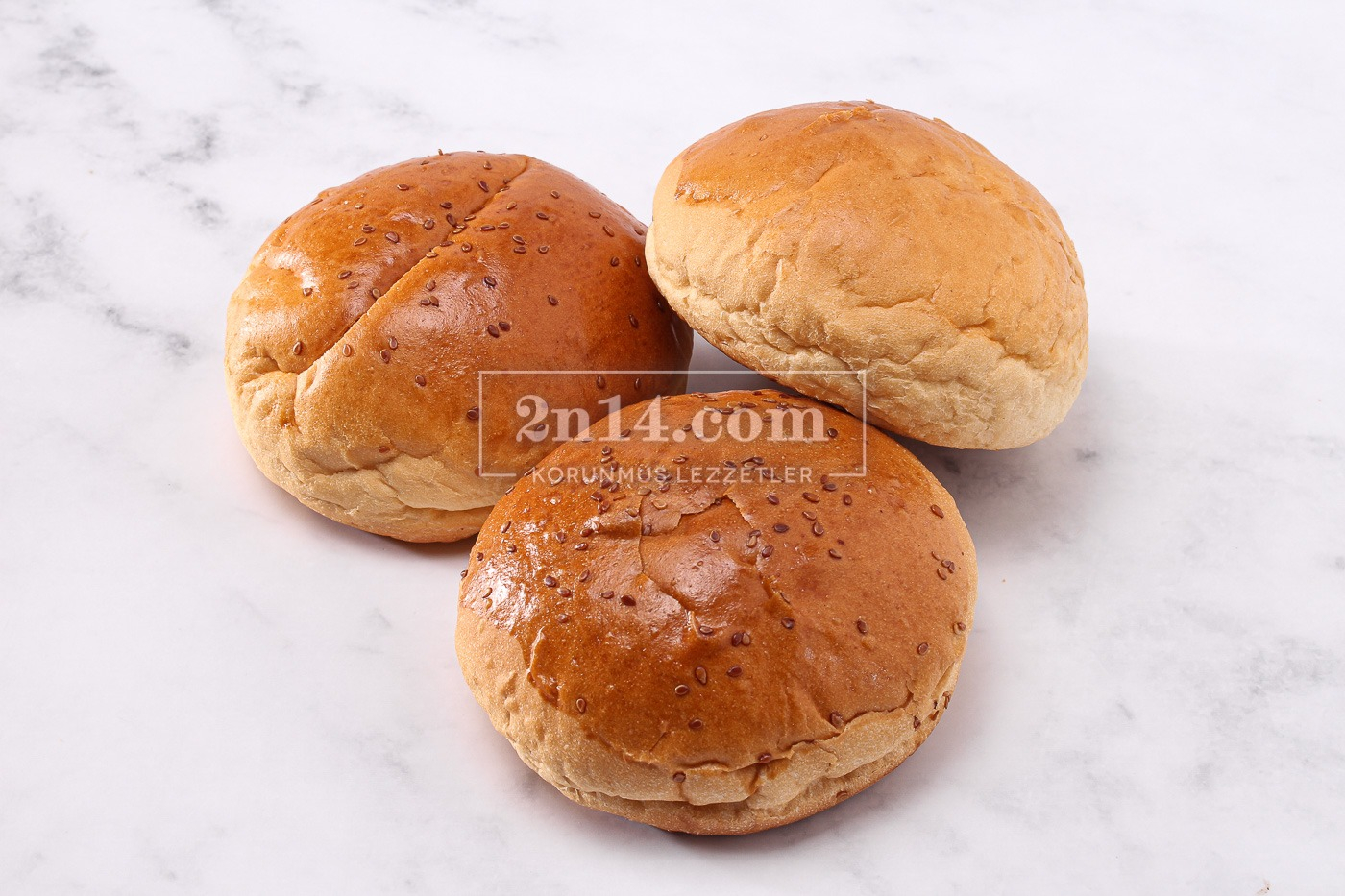 Brioche Karabuğday Hamburger Ekmeği