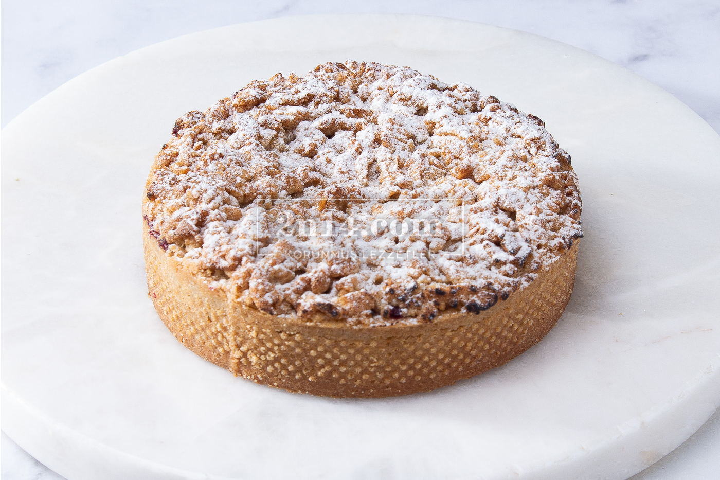 Taze Vişneli Crumble 