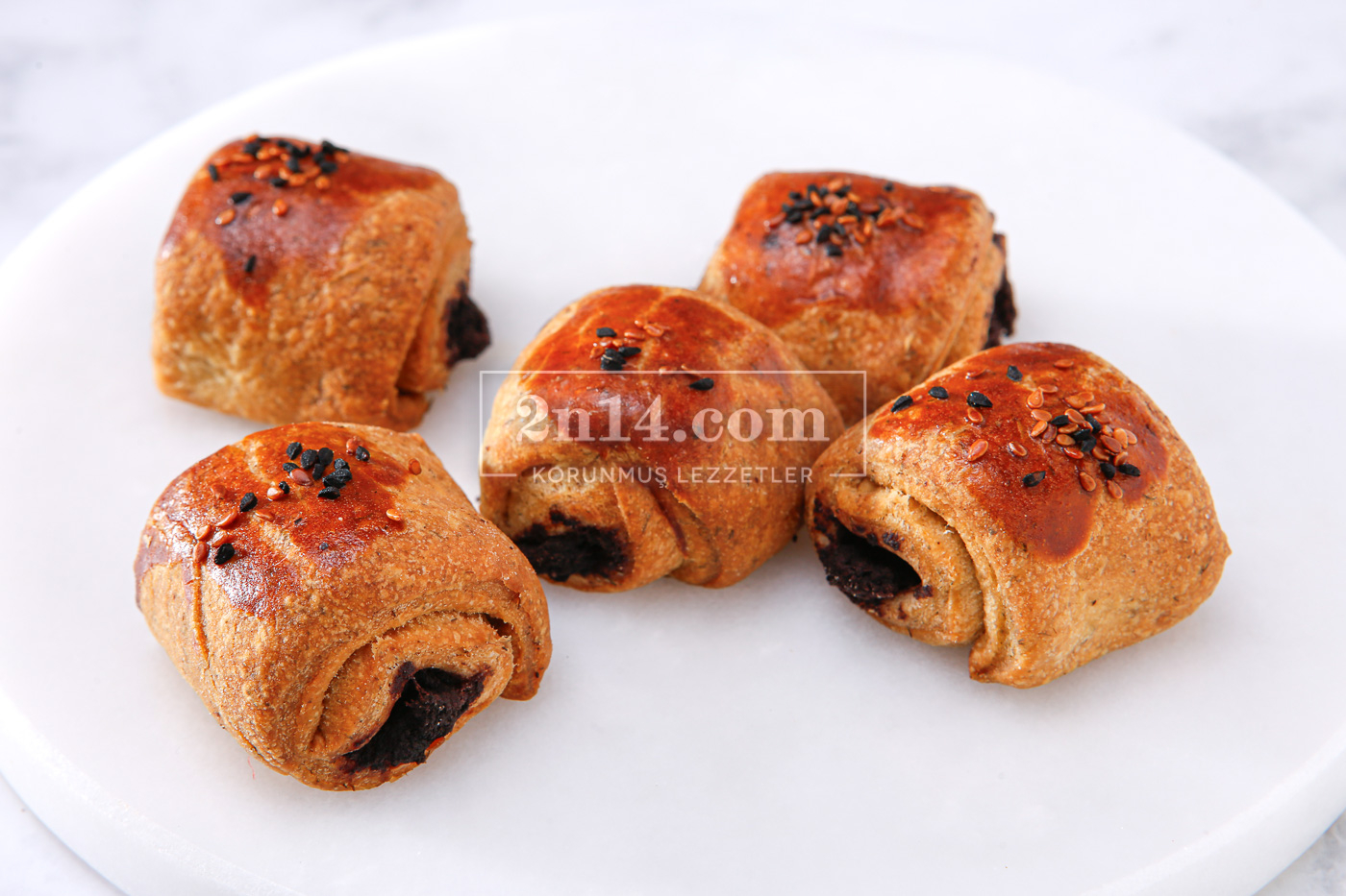 Karabuğday Zeytinli Rulo İkramlık