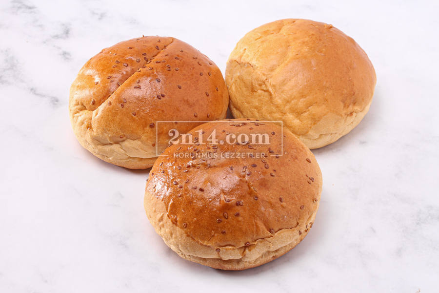 Brioche Karabuğday Hamburger Ekmeği