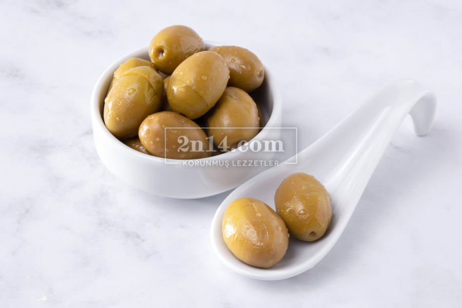Domat Tipi Kırma Yeşil Zeytin (GDO - Kurşun - Pestisit Analizli)