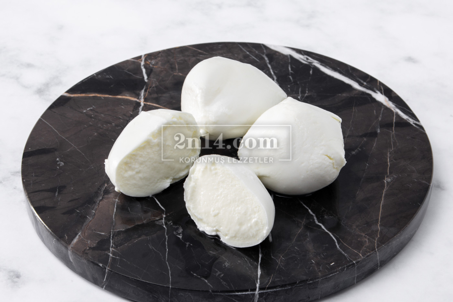 Mozzarella Peyniri - %100 Manda (Salmonella - Koagula - L.Monocyt - GDO Analizli) - 2n14 Genetiği Korunmuş Lezzetler