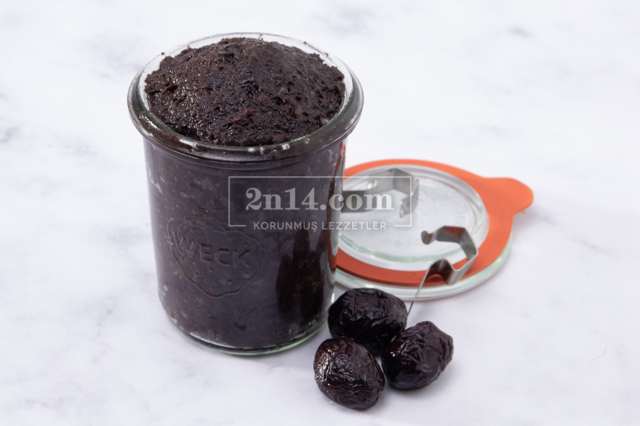Siyah Zeytin Ezmesi - Katkısız (İlaçsız Tarım) (GDO - Kurşun - Pestisit Analizli)