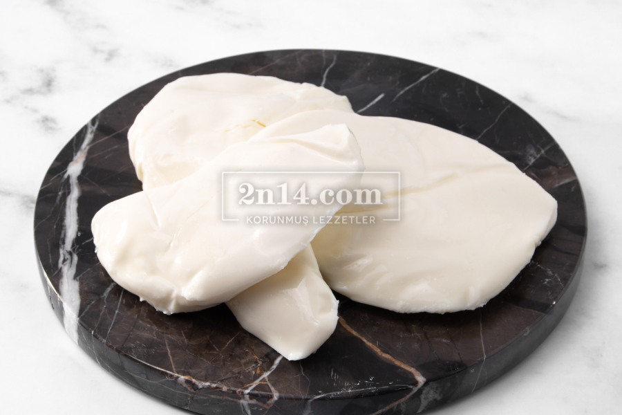 Şirden Mayalı Tuzsuz Keçi Yaprak Peyniri (Salmonella - Koagula - Nişasta - L.Monocyt Analizli) - 2n14 Genetiği Korunmuş Lezzetler