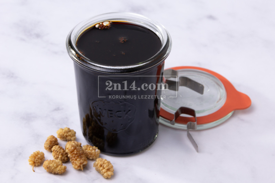 Beyaz Dut Pekmezi - Şeker İlavesiz (Arsenik - Pestisit - Sorbik Asit - Kurşun - Potasyum S. Analizli)