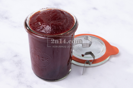 Kızılcık Marmeladı - Şeker İlavesiz (Pestisit - Arsenik - Kurşun Analizli)