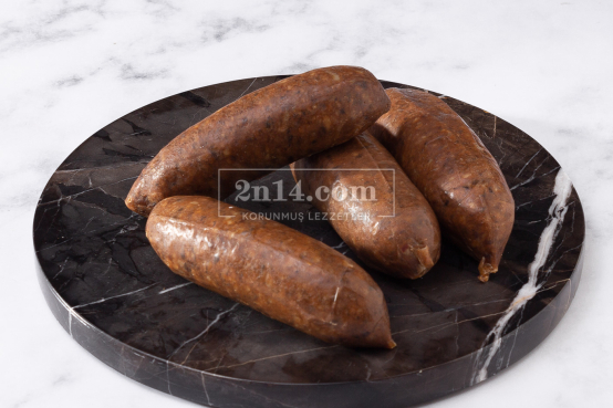 Parmak Acısız Dana Sucuk - Doğal Fermente (Salmonella-Nitrit-Nitrat Analizli-Koruyucusuz)