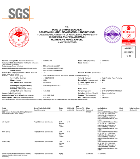 Vegan Karabuğday Chester Kurabiye