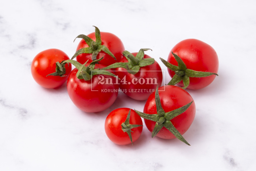 Cherry (Çeri) Domates (Pestisit Analizli) - 2n14 Genetiği Korunmuş Lezzetler